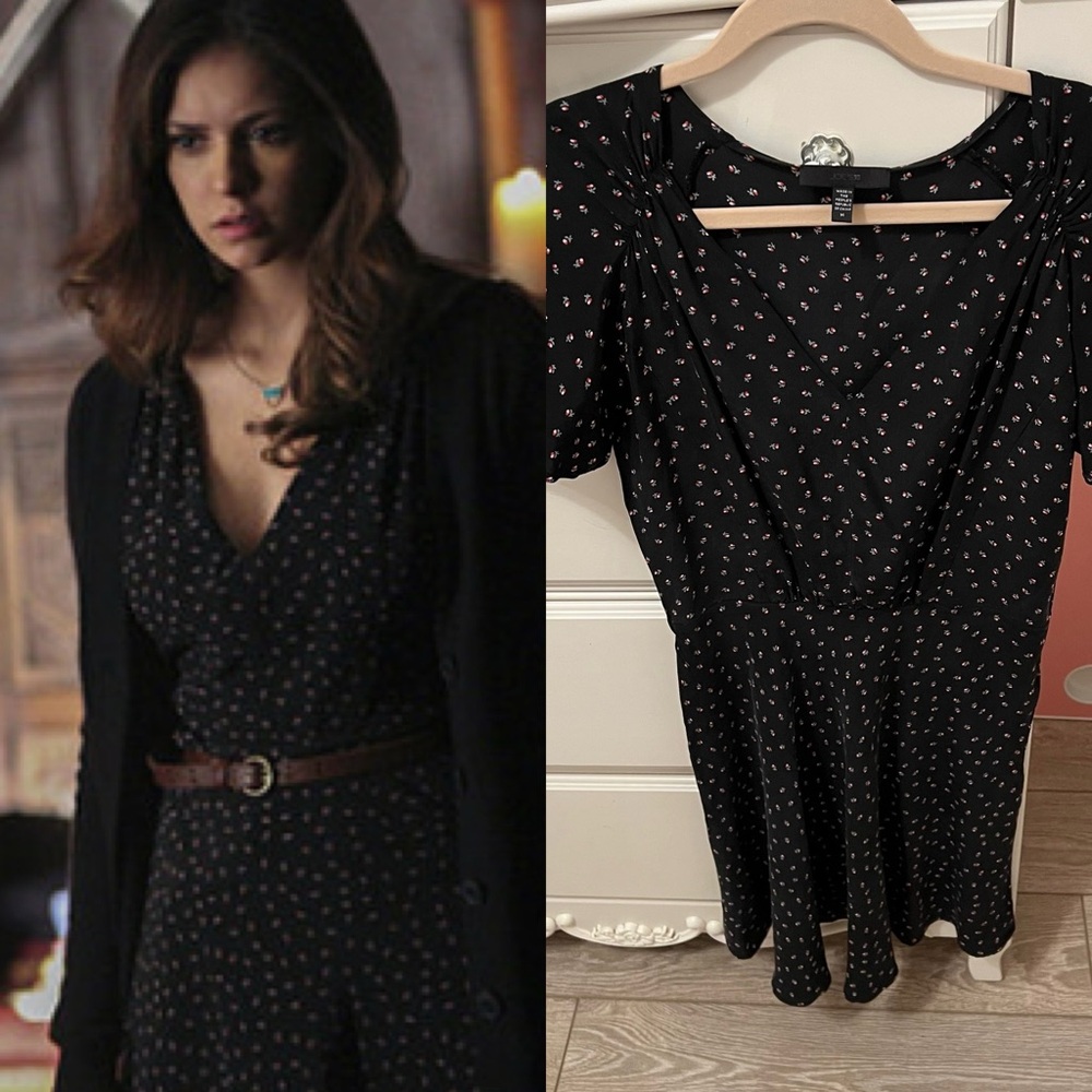 Elena Gilbert The Vampire Diaries Joe’s Jeans Lillie Floral Dress ALTERED